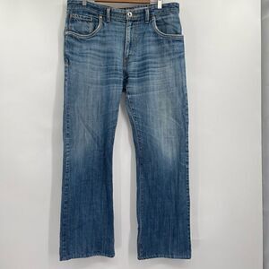 Levi’s Blue SilverTab Medium Wash 5 Pocket Styling Bootcut Jeans Size 36